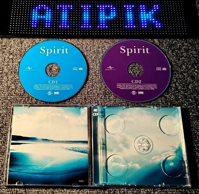 🌊 2 CD Spirit-set - Enigma, Era, Vangelis, Moby - Universal TF1 Musique – photo 3